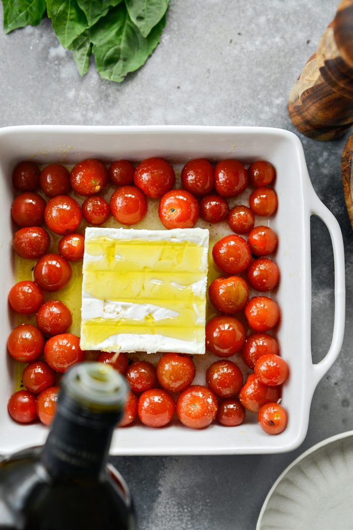 add block feta and more olive oil