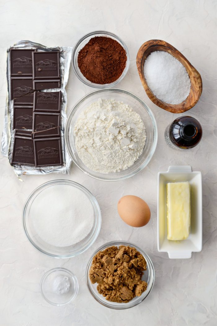 Dark Chocolate Share Cookie ingredients.