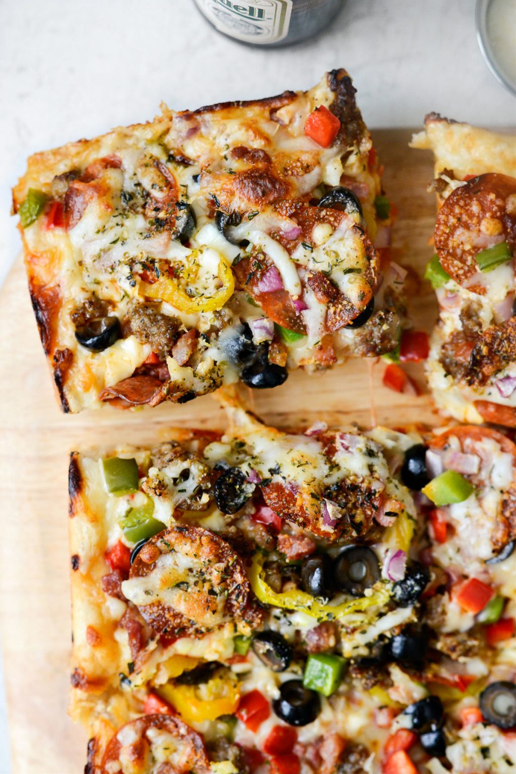 Focaccia Pizza Supreme Simply Scratch