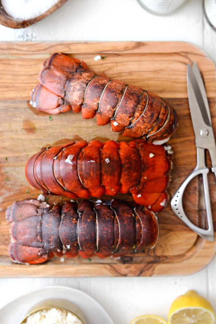 remove lobster tails