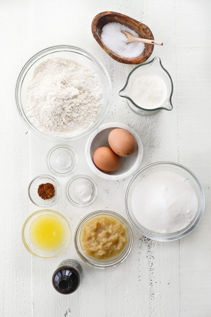 Glazed Buttermilk Cake Doughnuts ingredients