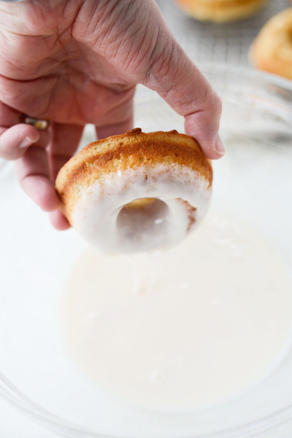 Glazed Buttermilk Cake Doughnuts Simply Scratch