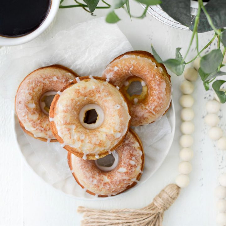 Glazed Buttermilk Cake Doughnuts Simply Scratch