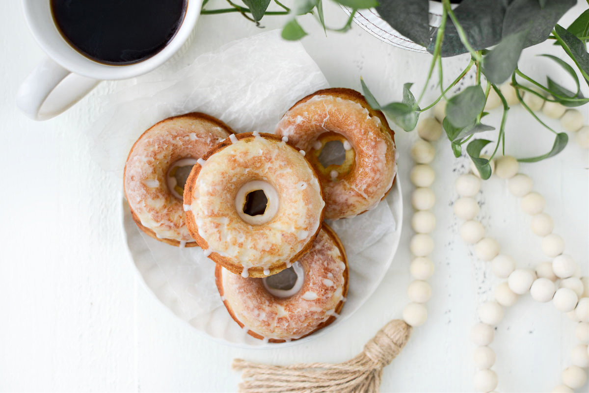Glazed Buttermilk Cake Doughnuts Simply Scratch