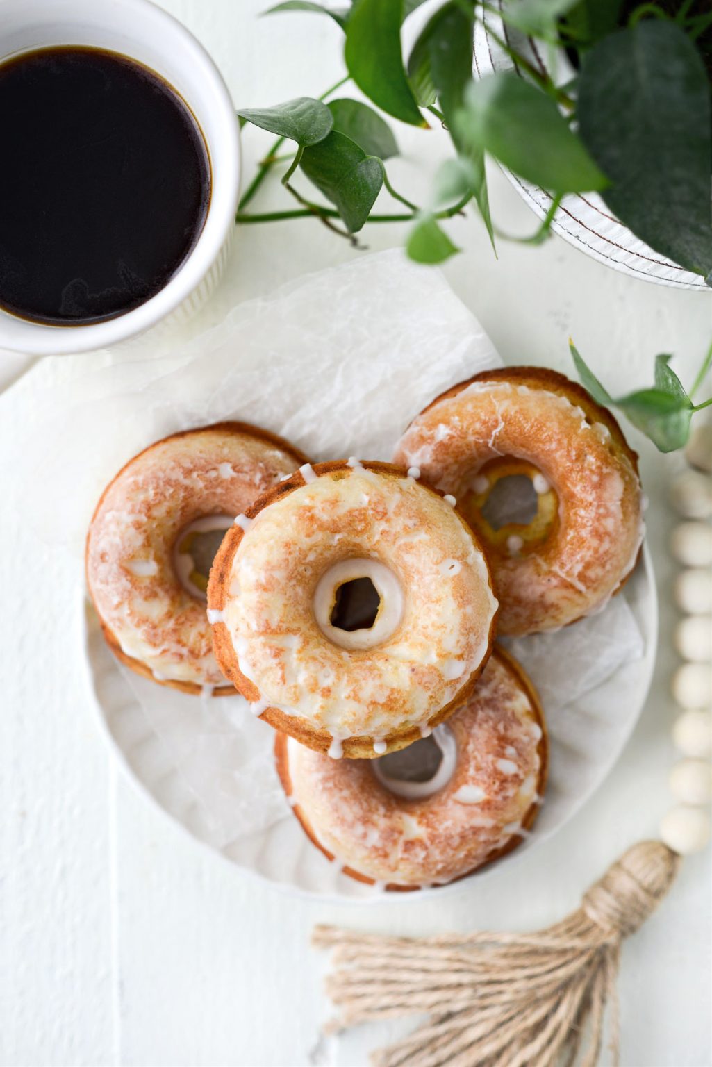 Glazed Buttermilk Cake Doughnuts Simply Scratch