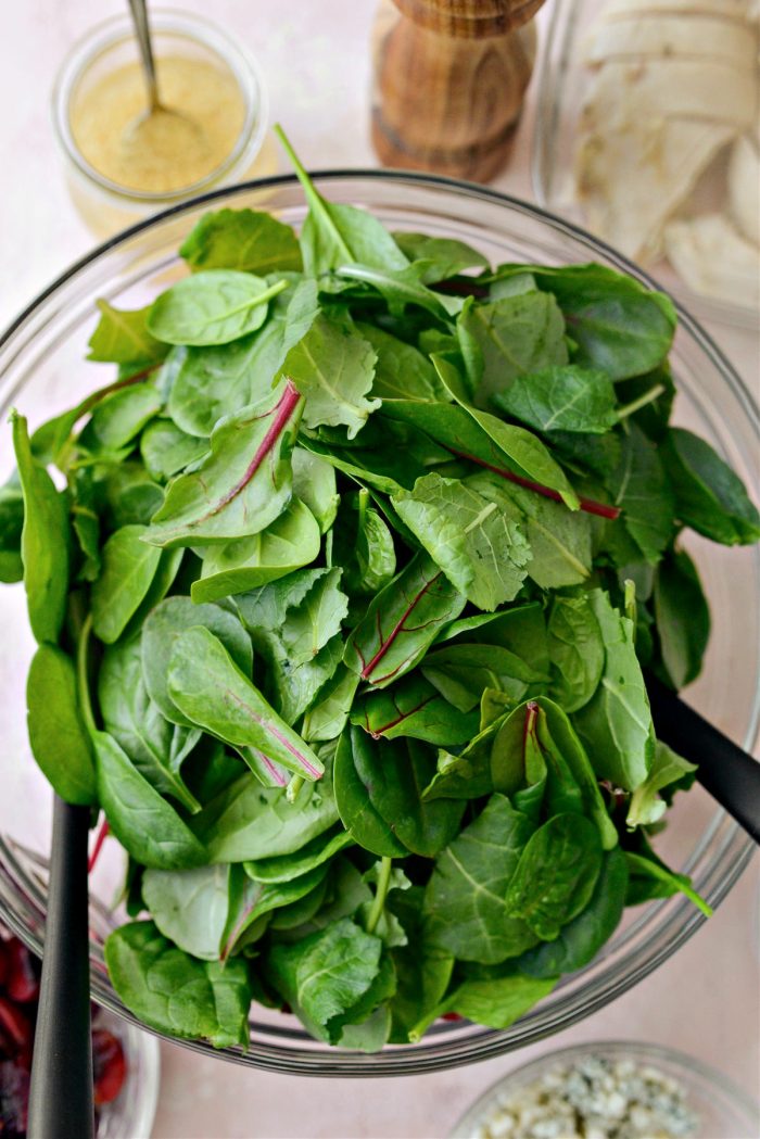 salad vegetables in a bowl