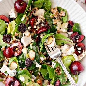 Cherry Winter Wheat Berry Salad