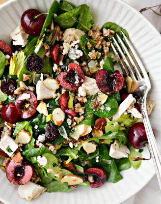 Cherry Winter Wheat Berry Salad