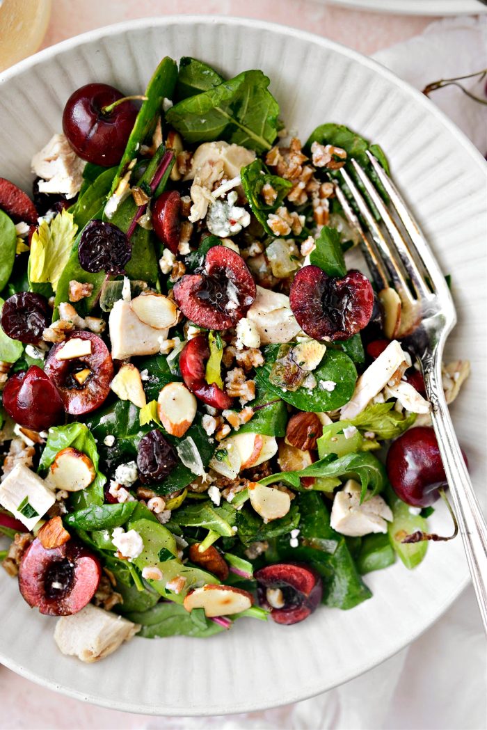 Cherry Winter Wheat Berry Salad