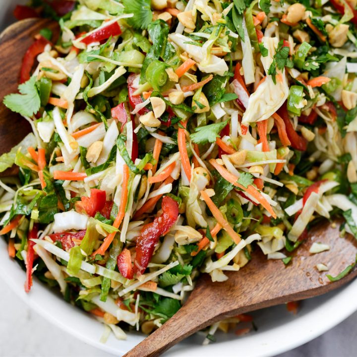 Thai Cabbage Salad Simply Scratch
