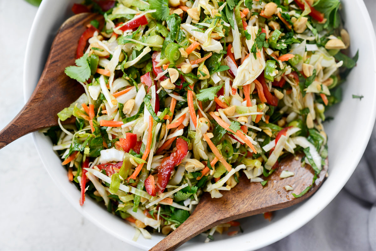 Thai Cabbage Salad Simply Scratch