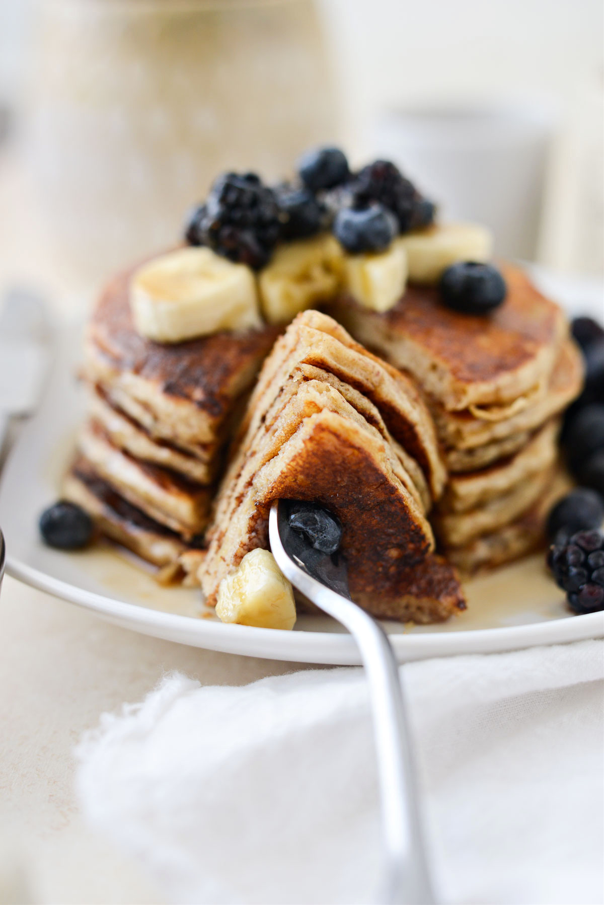 Whole Wheat Buttermilk Pancakes Simply Scratch