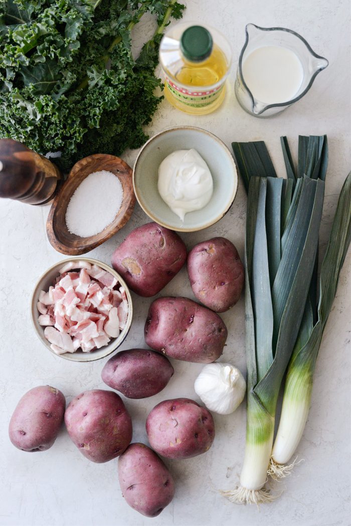 Colcannon (Irish Mashed Potatoes) ingredients