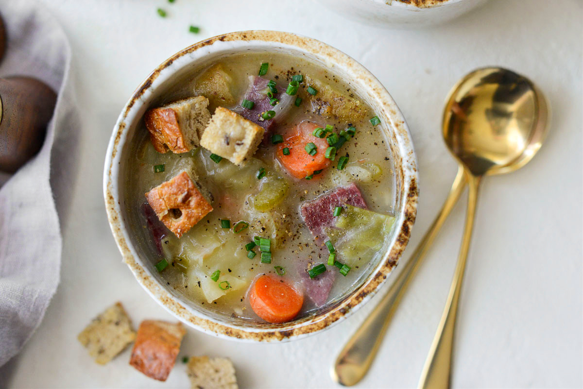 Corned Beef and Cabbage Chowder Simply Scratch