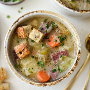 Corned Beef and Cabbage Chowder