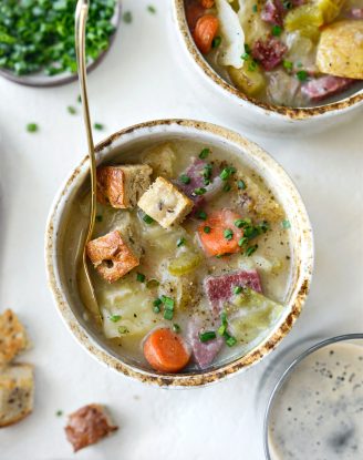 Corned Beef and Cabbage Chowder