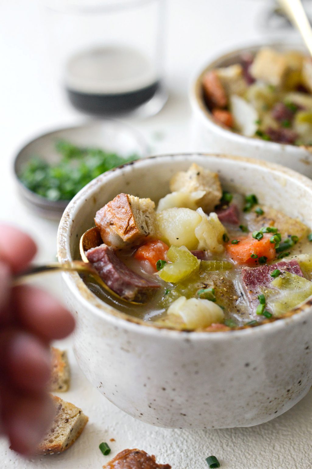Corned Beef and Cabbage Chowder Simply Scratch
