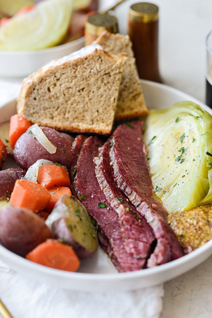 Bœuf et chou corné (Irish Boiled Dinner)