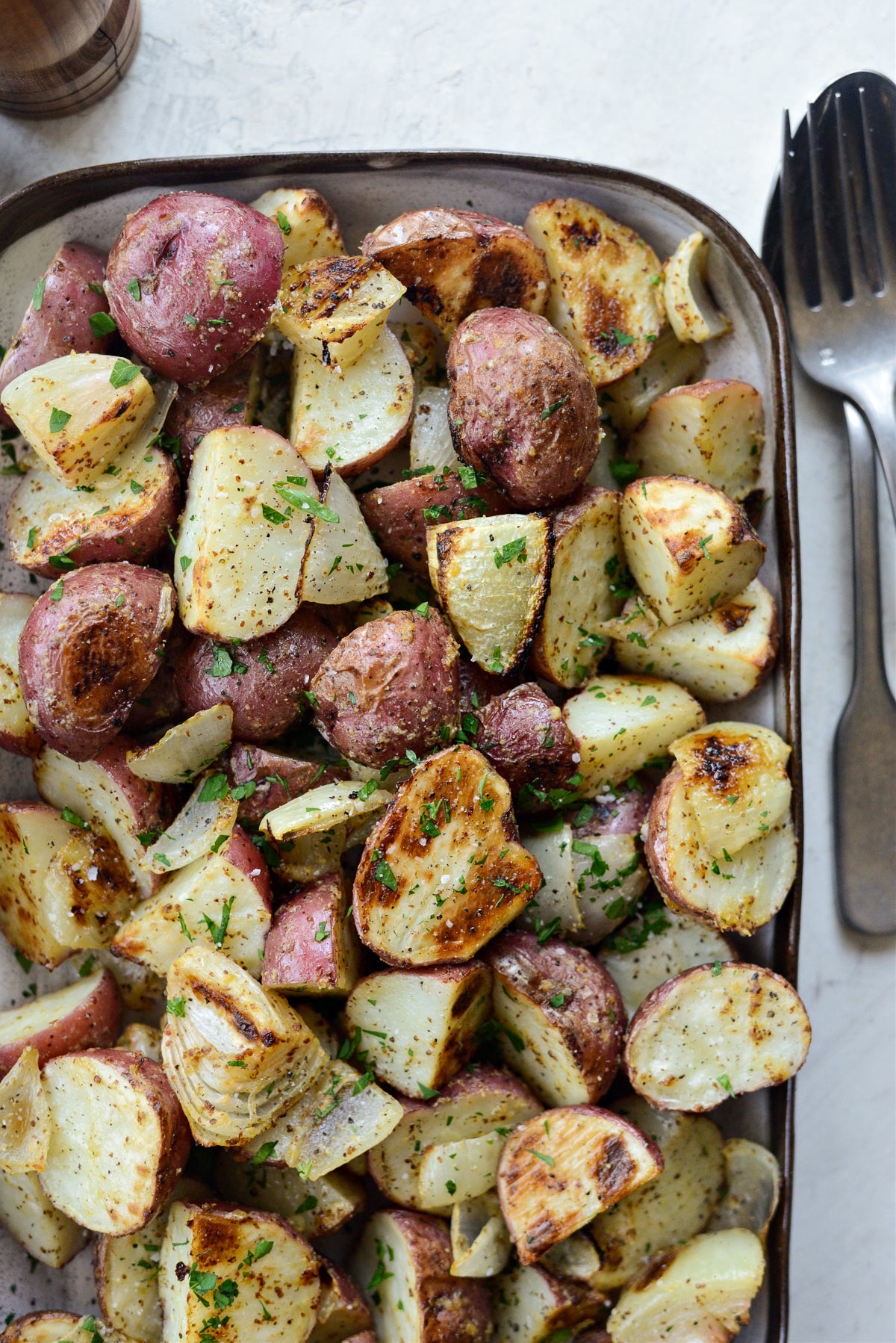 Roasted Red Potatoes –