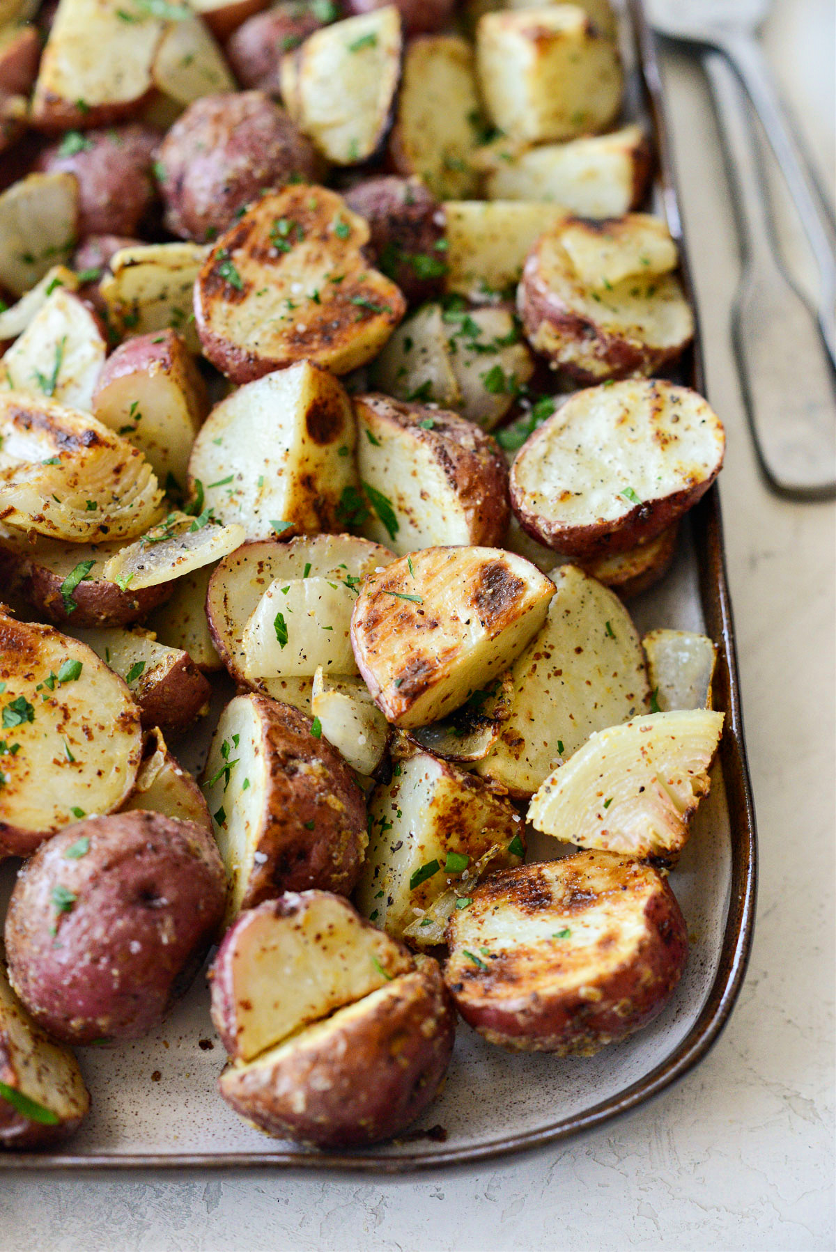 Dijon Roasted Redskin Potatoes Simply Scratch