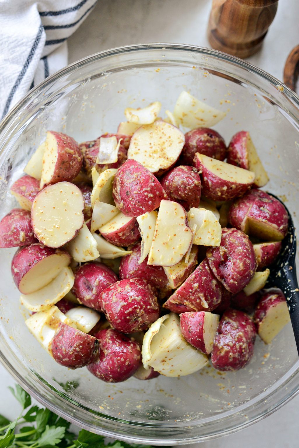 Dijon Roasted Redskin Potatoes Simply Scratch