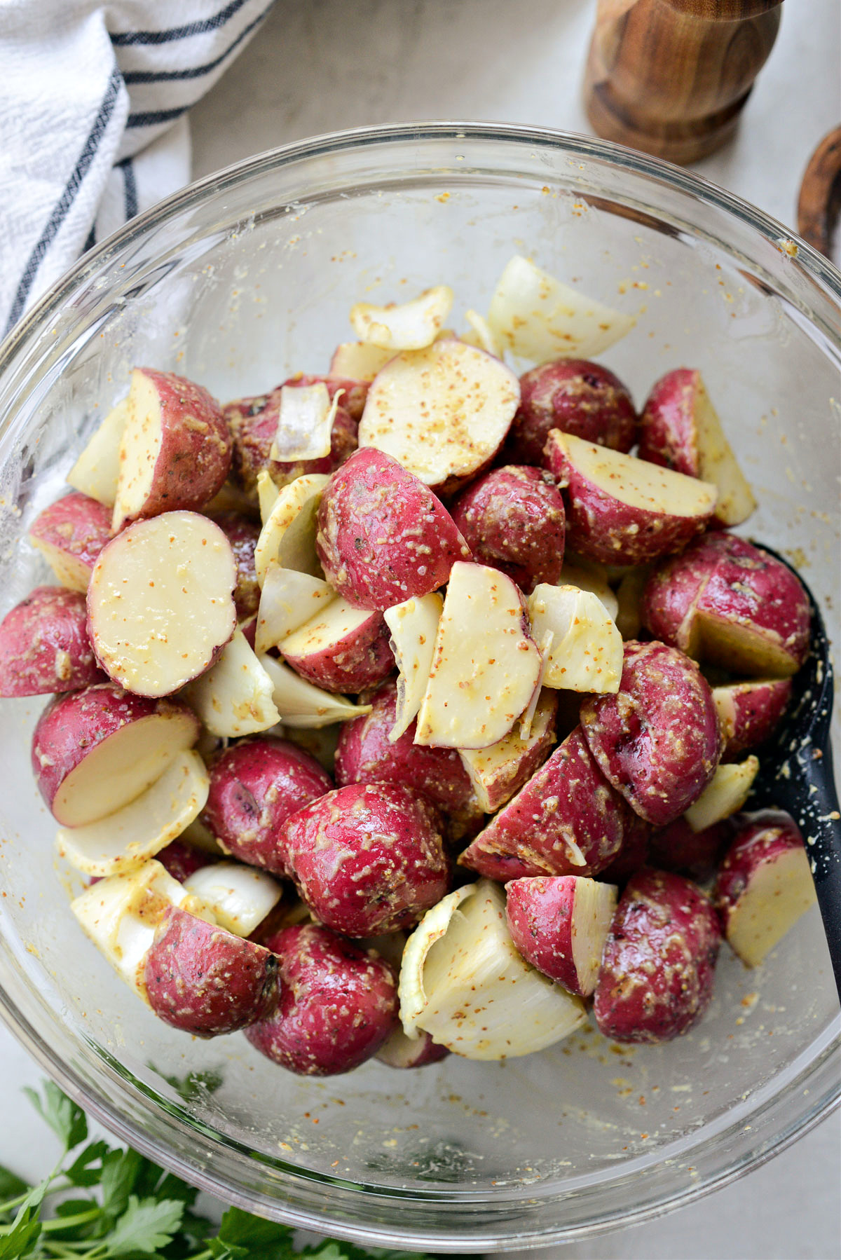 Dijon Roasted Redskin Potatoes Simply Scratch