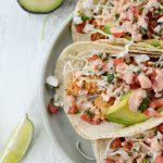 Air Fryer Baja Fish Tacos