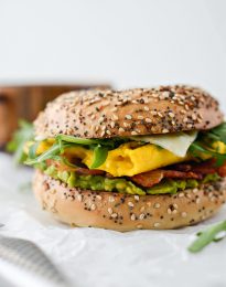 Everything Bagel Breakfast Sandwich