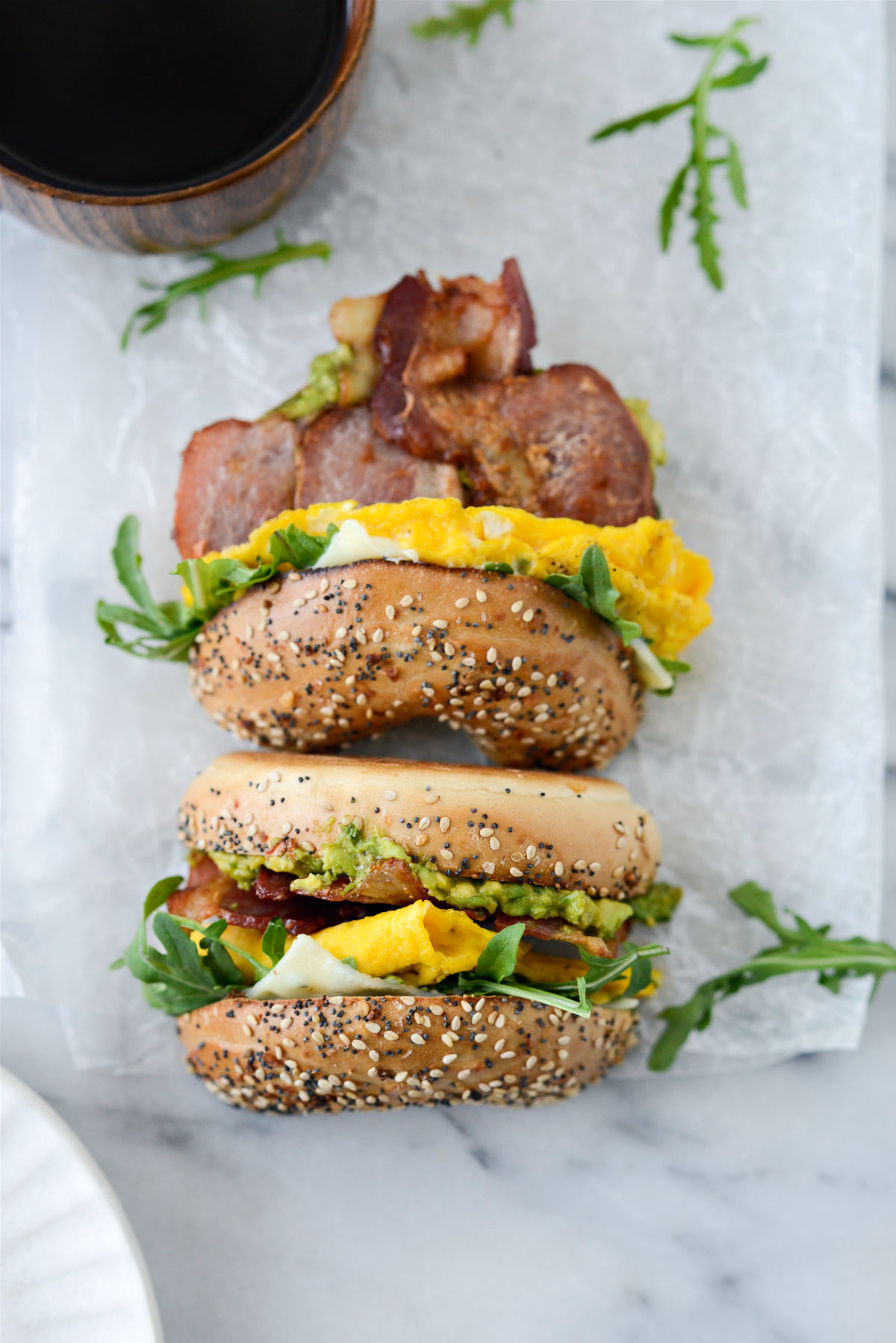Everything Bagel Breakfast Sandwich Simply Scratch
