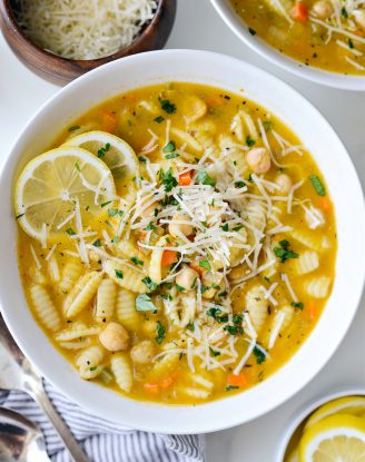 Lemon Chickpea Soup