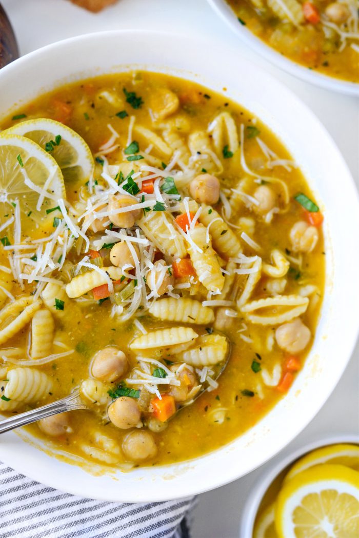 Lemon Chickpea Soup