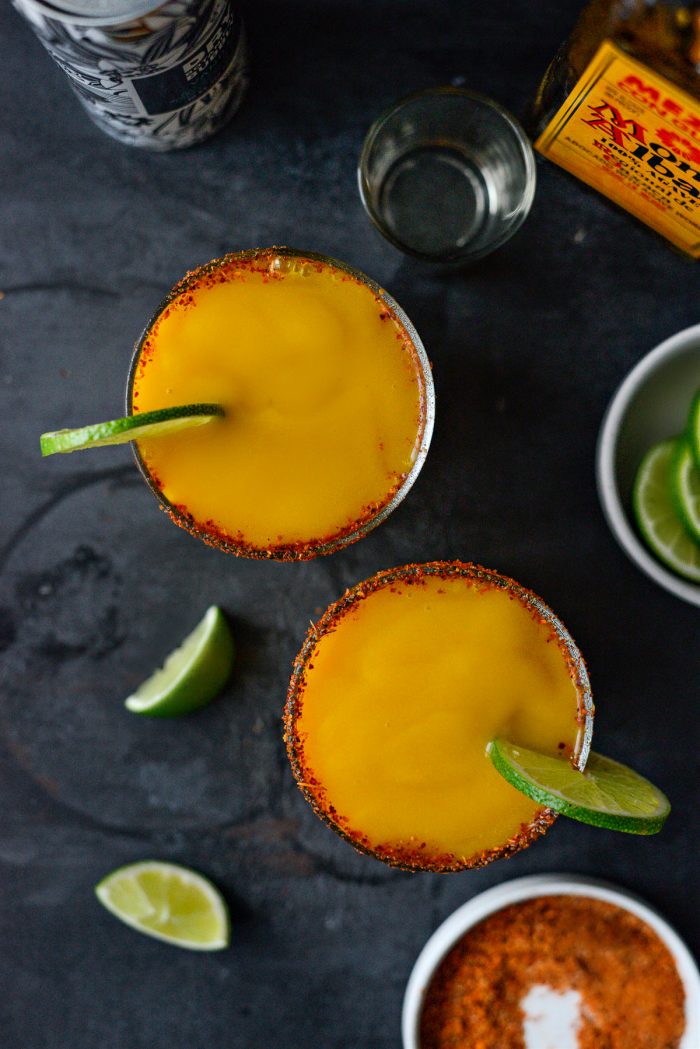 Mango Mezcal Margarita Slush