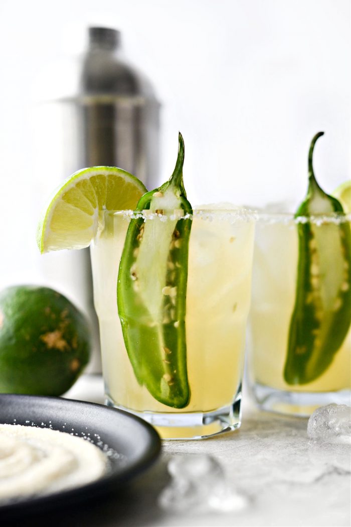 Spicy Jalapeno Margaritas