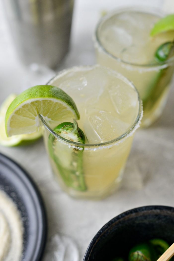 Spicy Jalapeno Margaritas