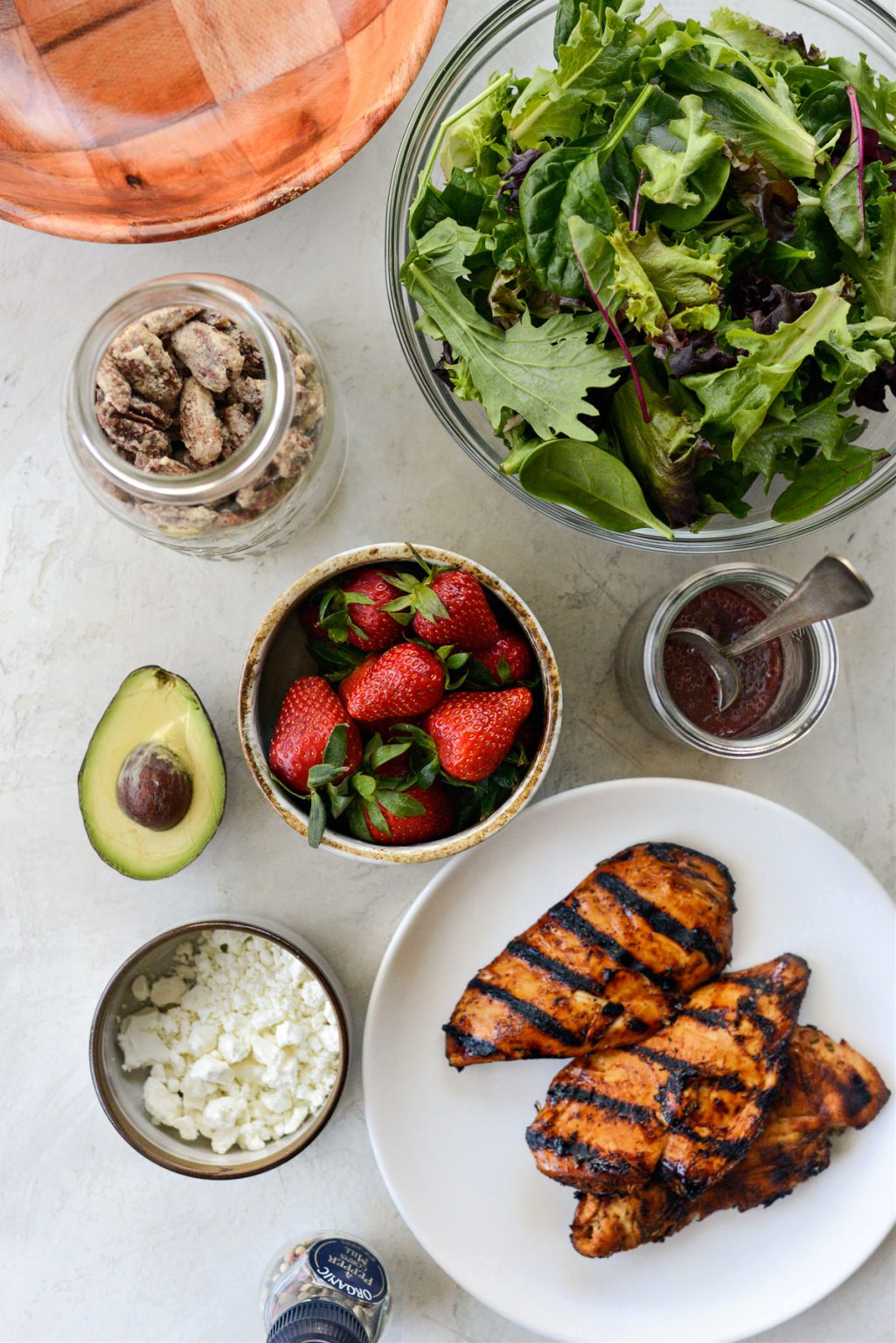 Strawberry Goat Cheese Spring Salad Simply Scratch