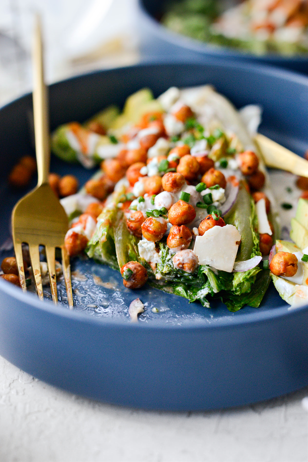 air-fryer-buffalo-chickpea-caesar-salad-simply-scratch