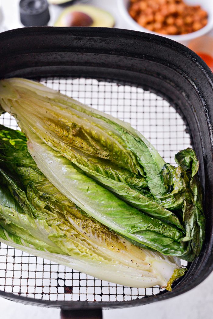 air fried romaine