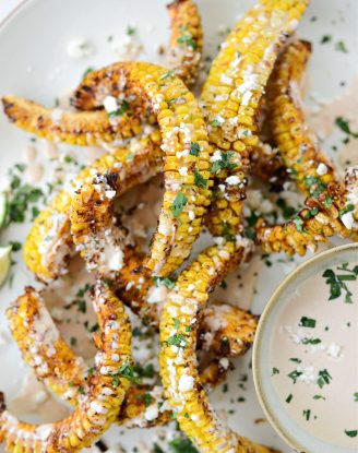 Air Fryer Corn Ribs