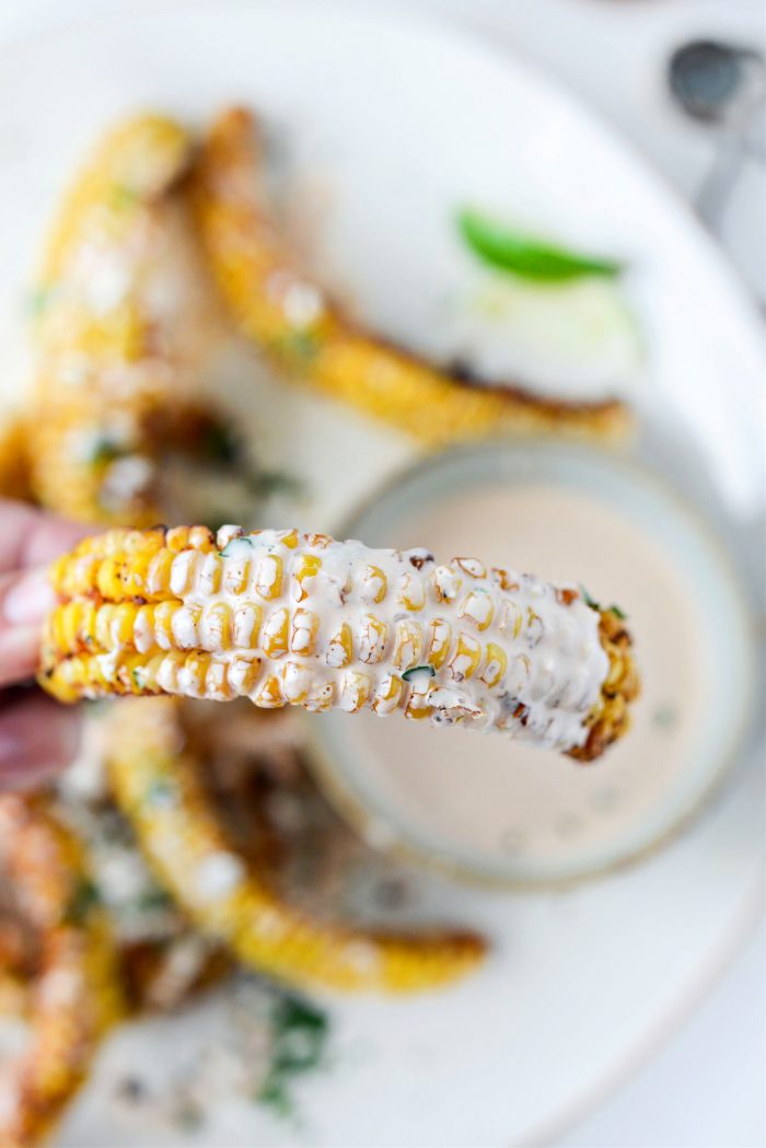 Air Fryer Corn Ribs