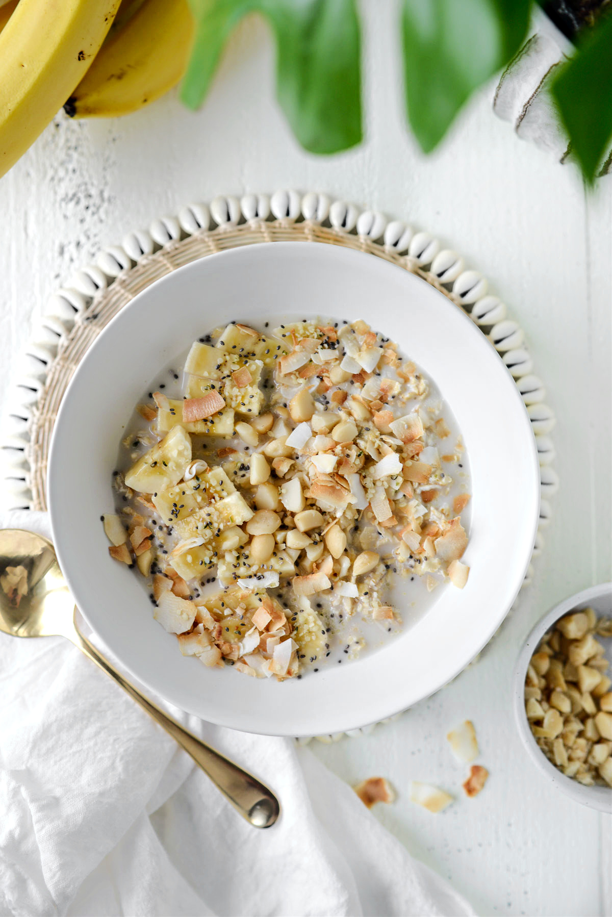 Banana Macadamia Nut Overnight Oats Simply Scratch