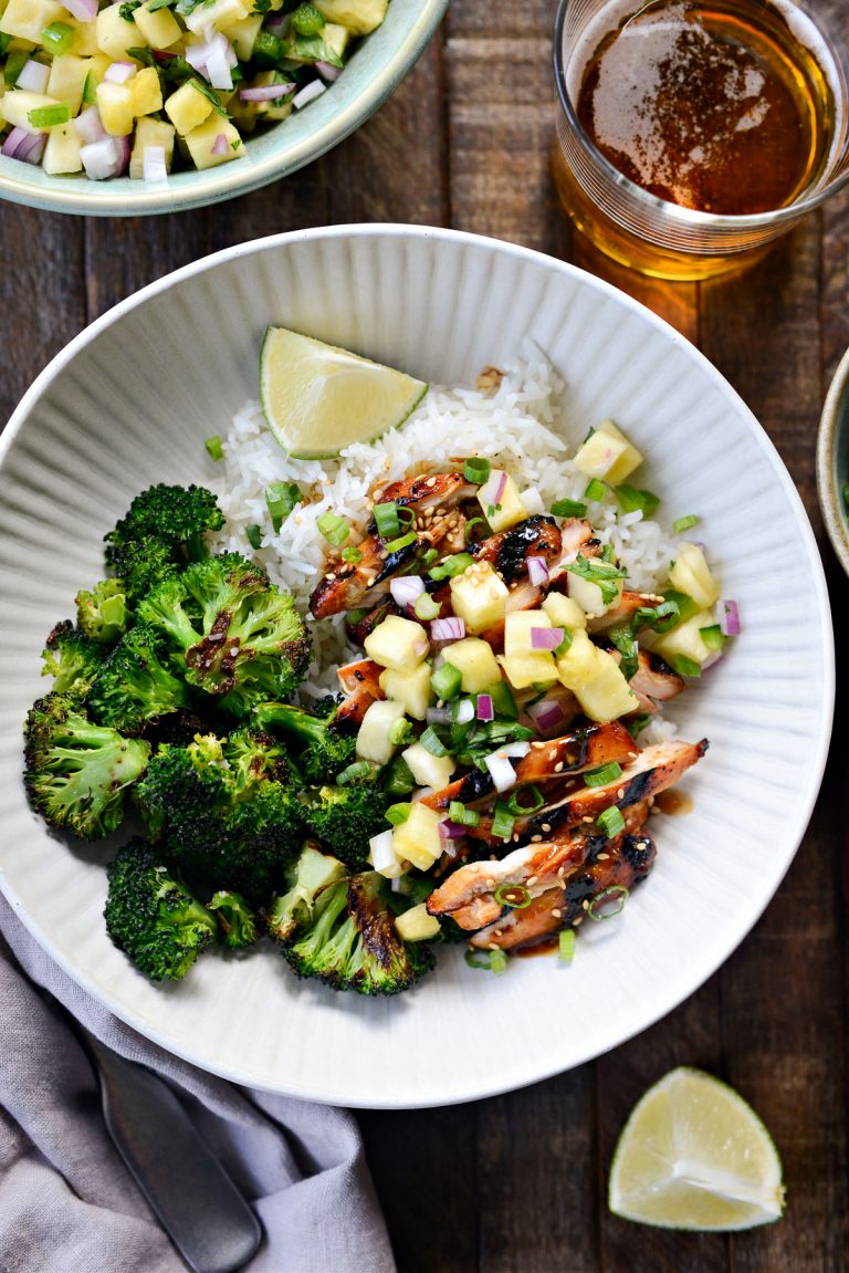 Huli Huli Chicken Rice Bowl Simply Scratch