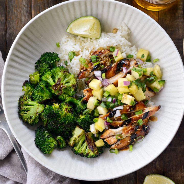 Huli Huli Chicken Rice Bowl Simply Scratch