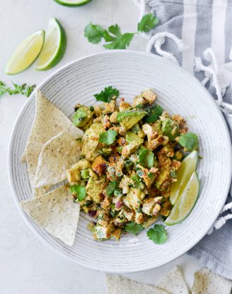 Cilantro-Lime Grilled Chicken Avocado Salad