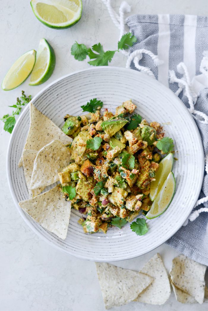 Cilantro-Lime Grilled Chicken Avocado Salad