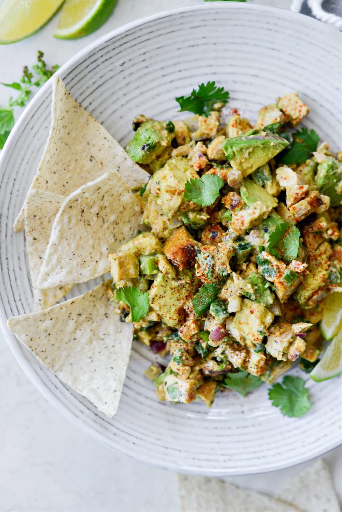 Cilantro-Lime Grilled Chicken Avocado Salad