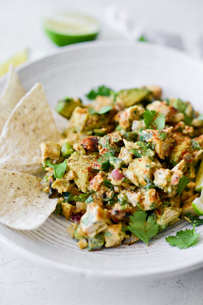 Cilantro-Lime Grilled Chicken Avocado Salad