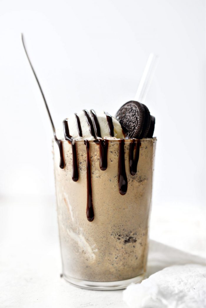 Espresso Cookies and Cream Milkshake