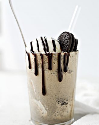 Espresso Cookies and Cream Milkshake