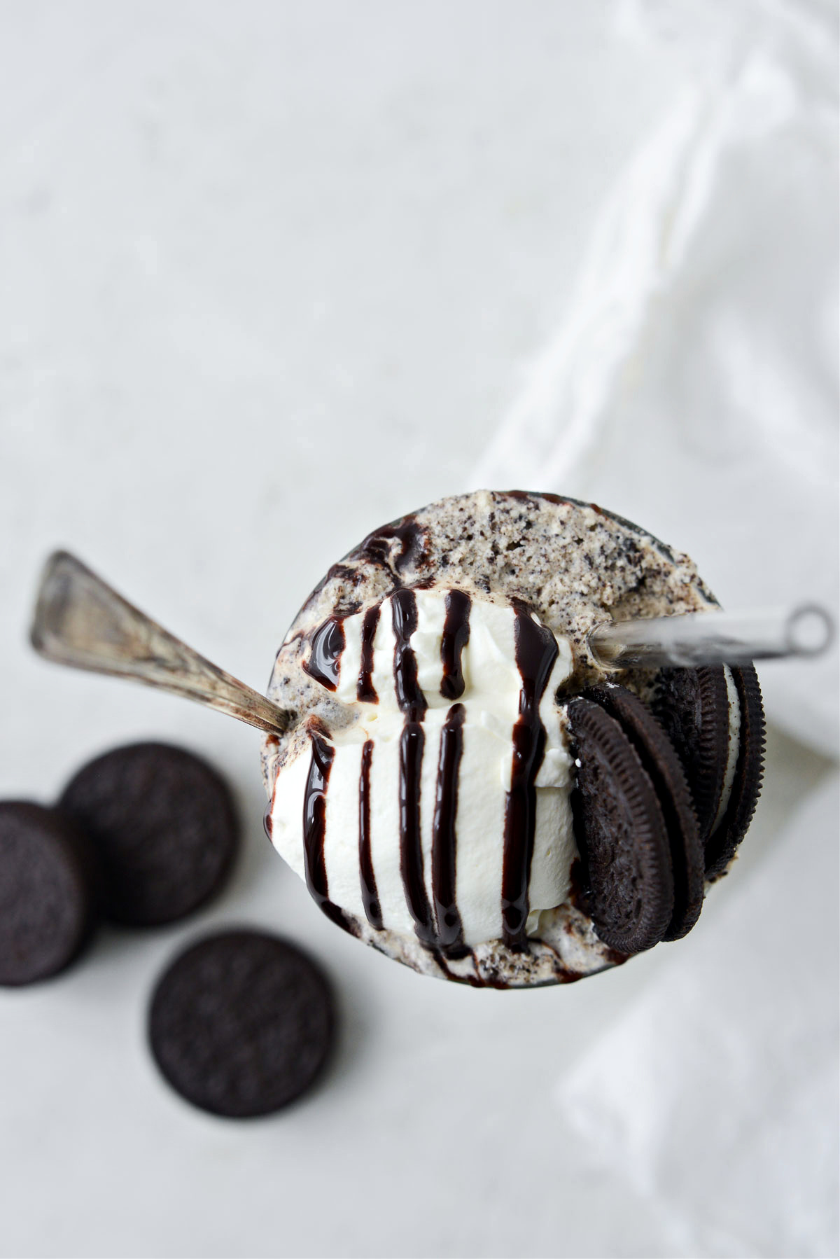 Espresso Cookies and Cream Milkshake Simply Scratch