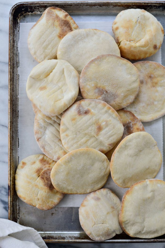 Homemade Mini Pita Bread